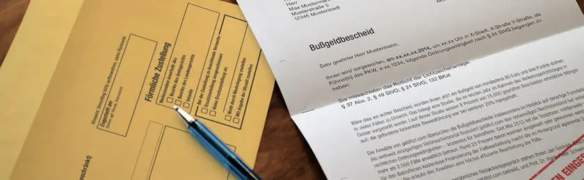 Read more about the article Unter­schied zwischen Bußgeld­be­scheid und Verwarnung